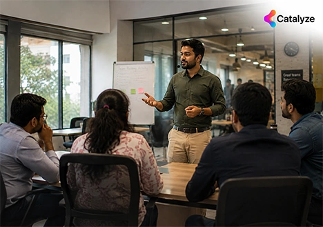 Communication, leadership and teamwork soft skills for employees
